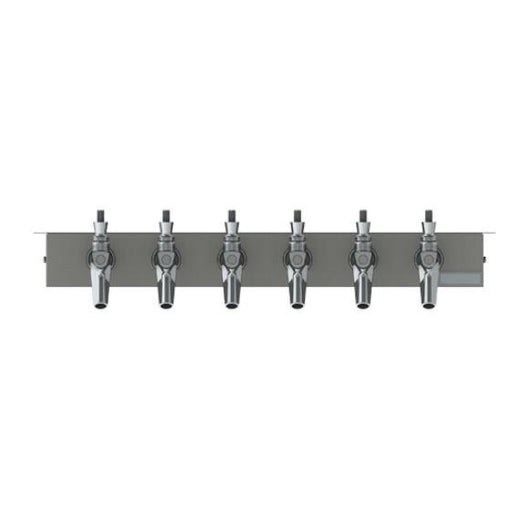 Krome Dispense Under Counter Tower – 8 Faucets – Brushed Stainless – Glyco Cold Technology -C1240 - Bar Central USA