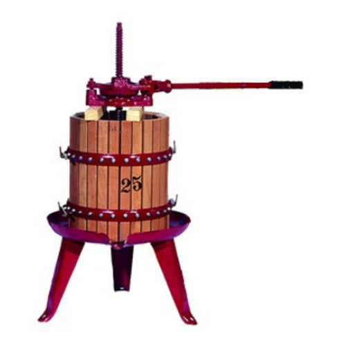 Marchisio Fruit Press | Wine Press | Ratcheting Basket Press