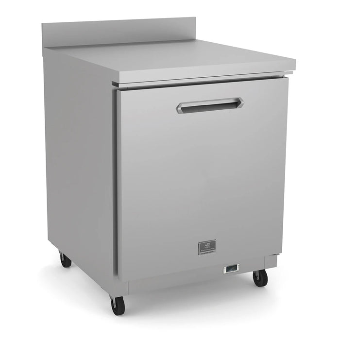 Kelvinator Commercial Undercounter Refrigerator w/ Sections & Solid Doors, 115v