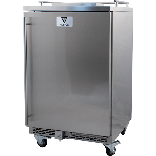 KOMOS Stainless Steel Outdoor Kegerator - Build Your Own