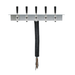 Krome Dispense Under Counter Tower – 5 Faucets – Brushed Stainless – Glyco Cold Technology – C1238 - Bar Central USA