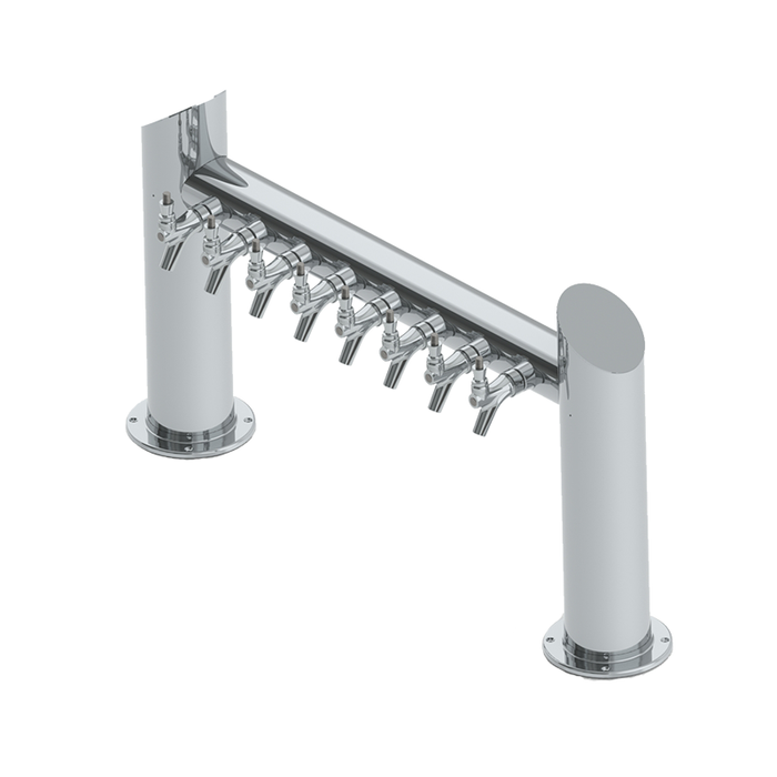 Krome Dispense Overpass Tower – 8 Faucets – SS Polished – Glyco Cold Technology - C1408